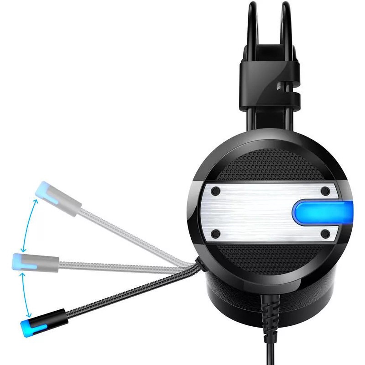 A10 Wired Gaming Headset 8211 Noise Cancelling Bass Boost LED Light