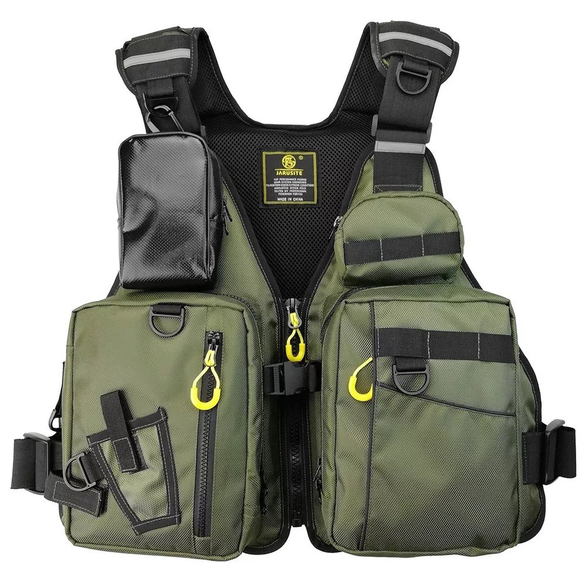 Adults8217 Multi-Pocket Fishing Life Jacket 8211 Buoyancy Vest