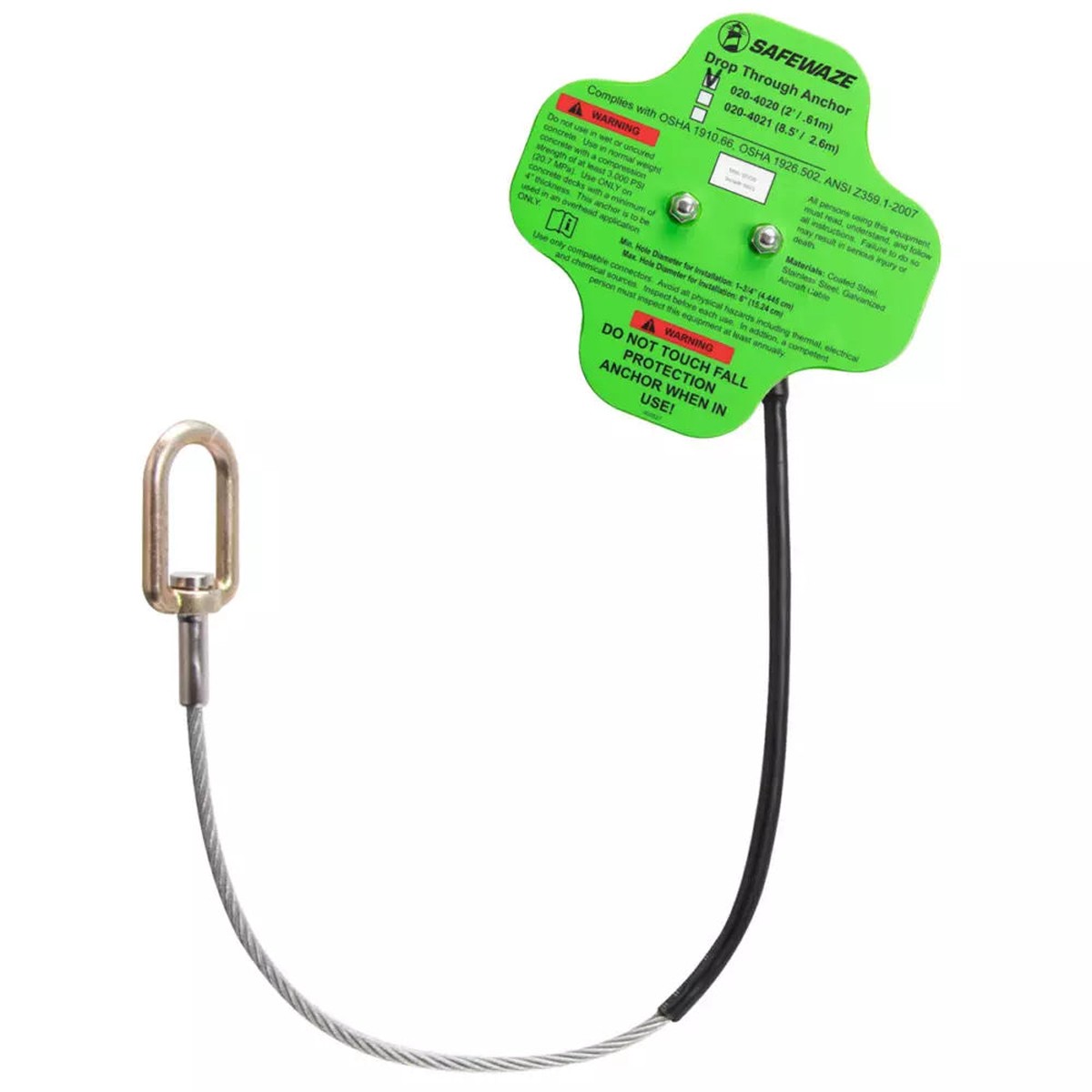 Drop-Through Cable Anchor 2