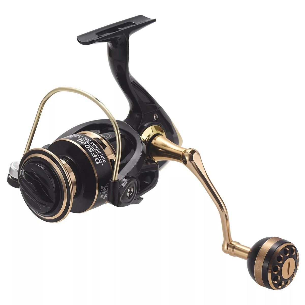 Interchangeable Handle Spinning Reel with 131BB and 521 Gear Ratio