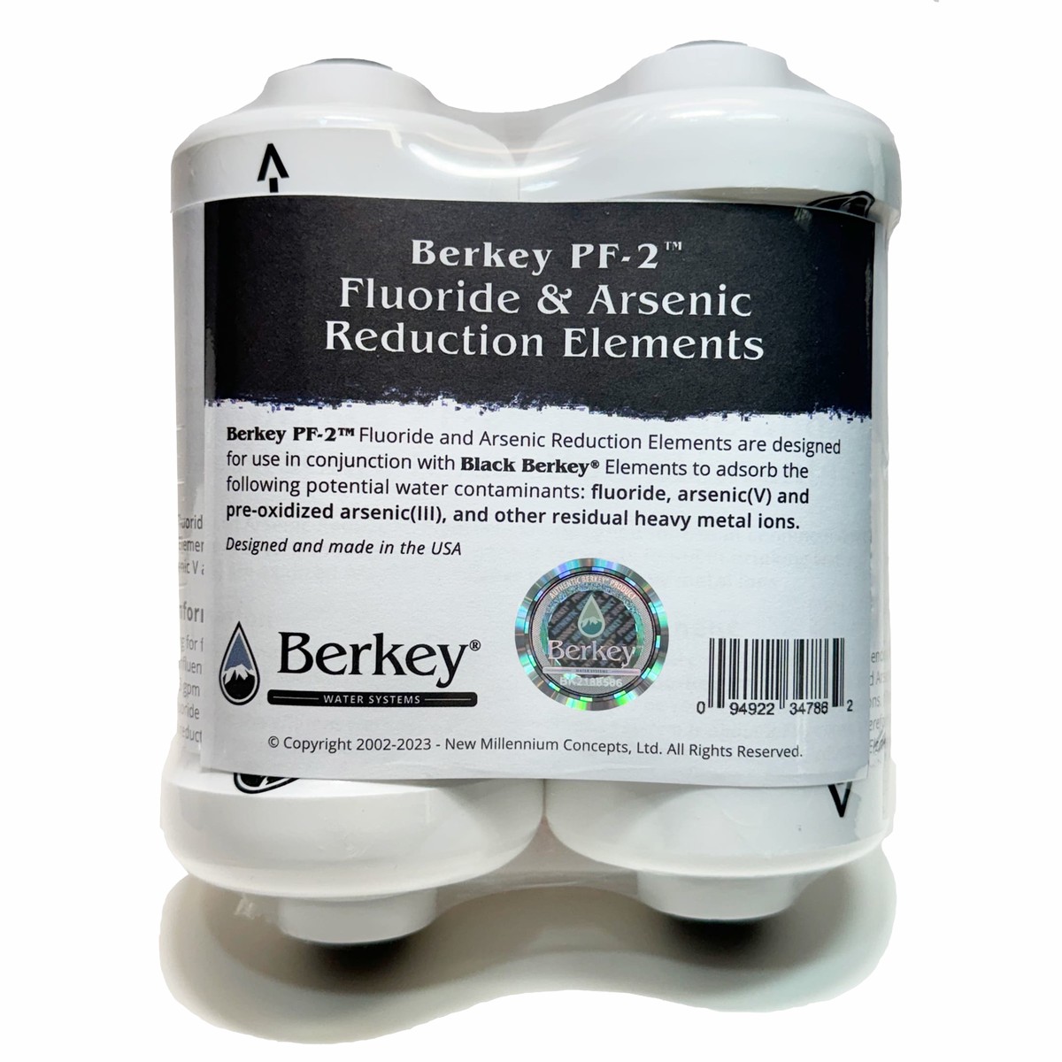 Optional Reduction Element Pf-2 For Black Berkey Water Filter Element