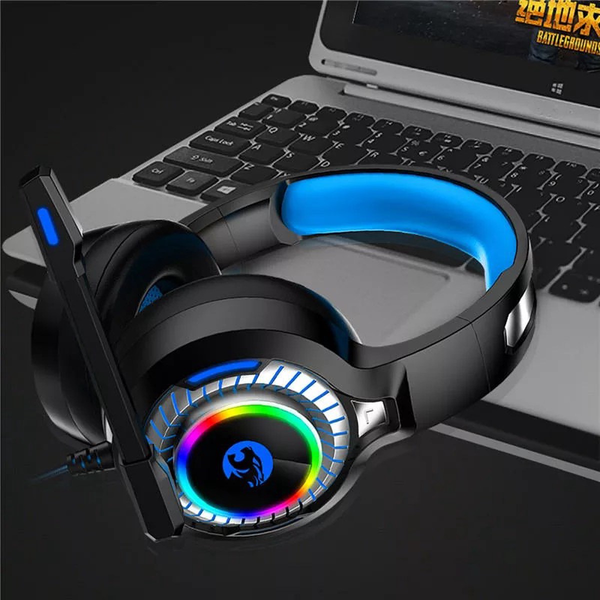 RGB LED A60 Gaming Headphone 8211 Stereo Bass with Microphone for PC 038 PS4