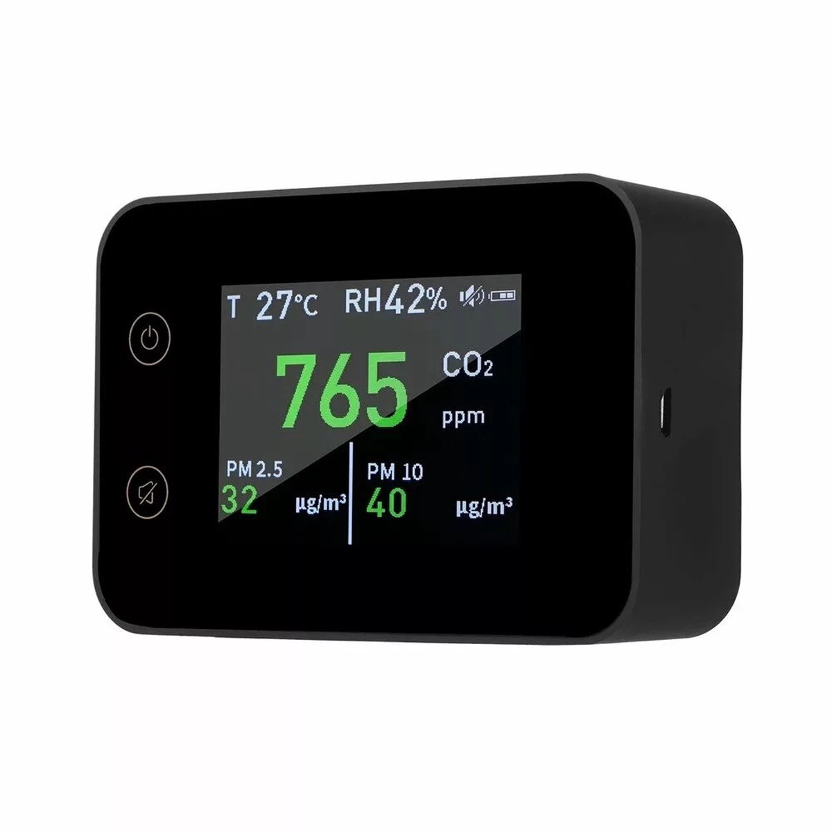 Touch Control Air Quality Analyzer 8211 Multifunctional Household Detector