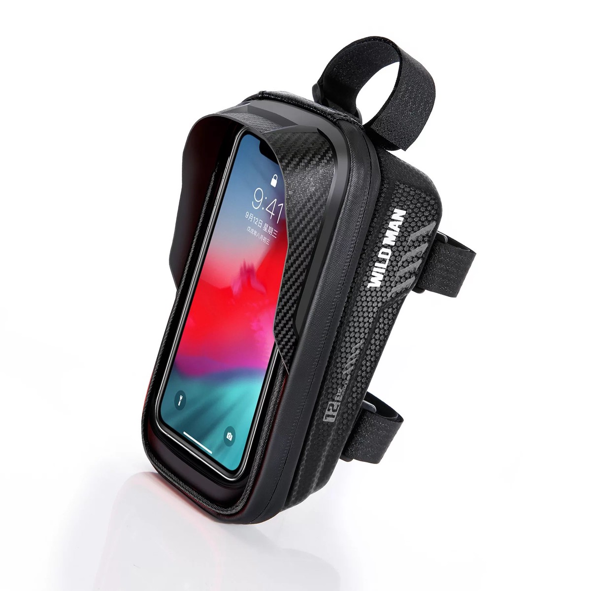 Waterproof Bike Phone Bag by WILD MAN for Cycling Frame