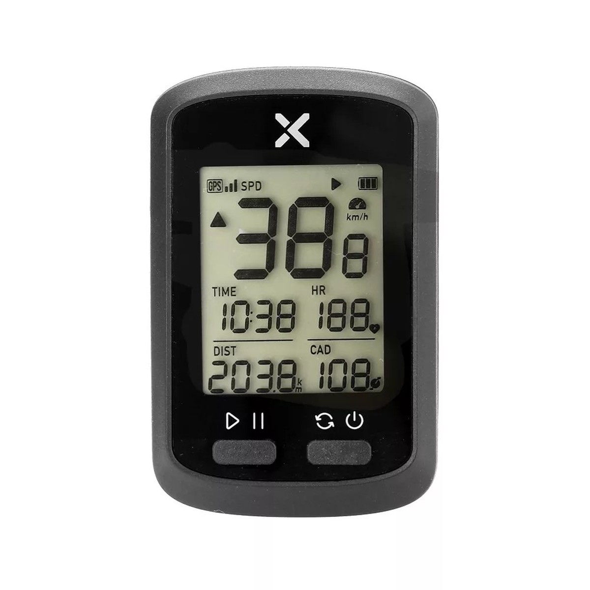 Wireless GPS Bike Computer with G Speedometer