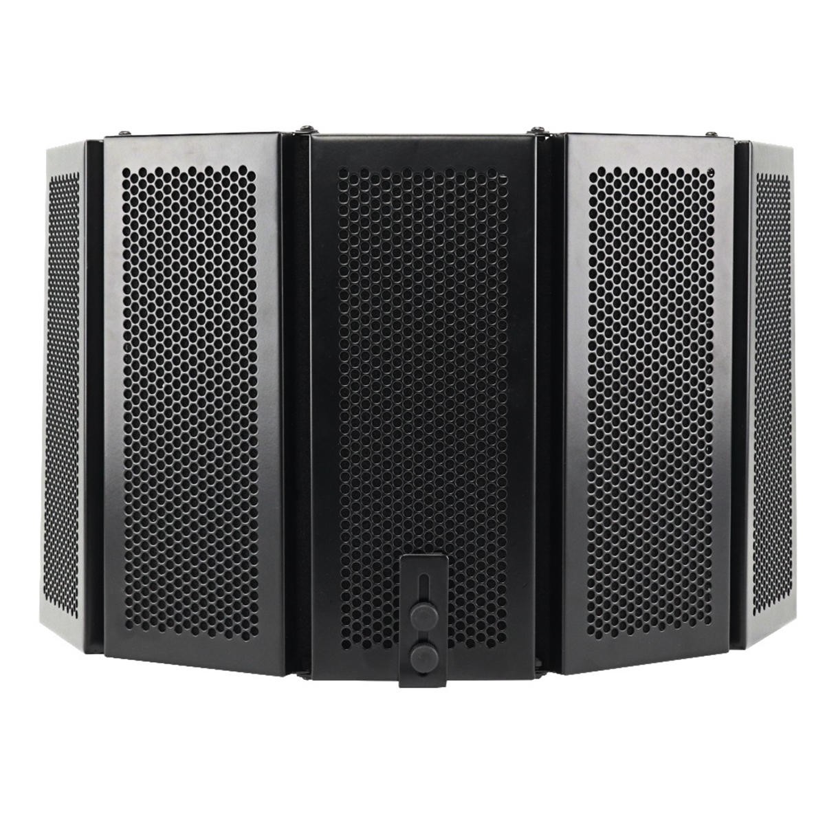 Adjustable Studio Recording Microphone Isolation Shield with Sound Absorbing Foam