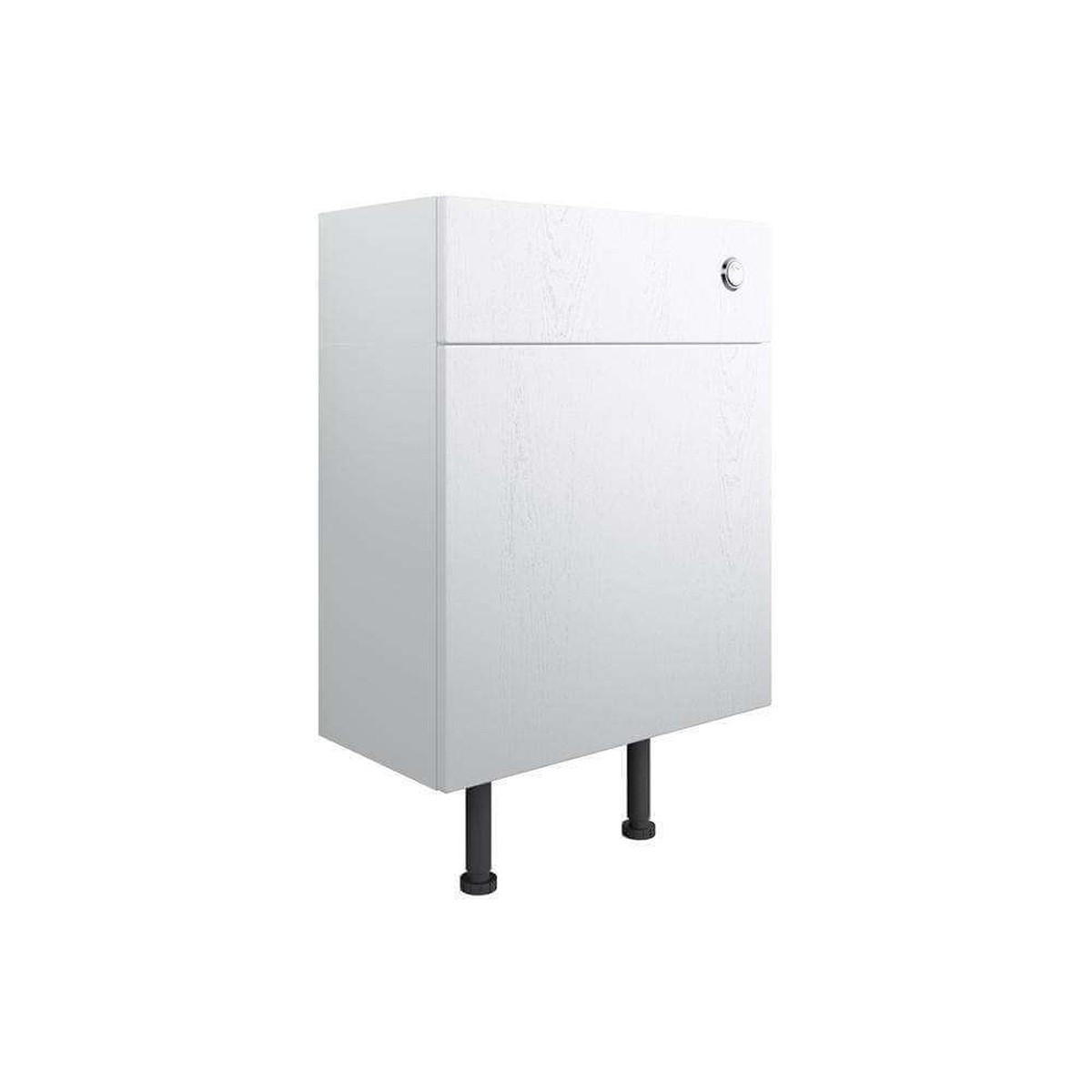 Celeste Benito 600Mm Bathroom Wc Unit - Satin White Ash