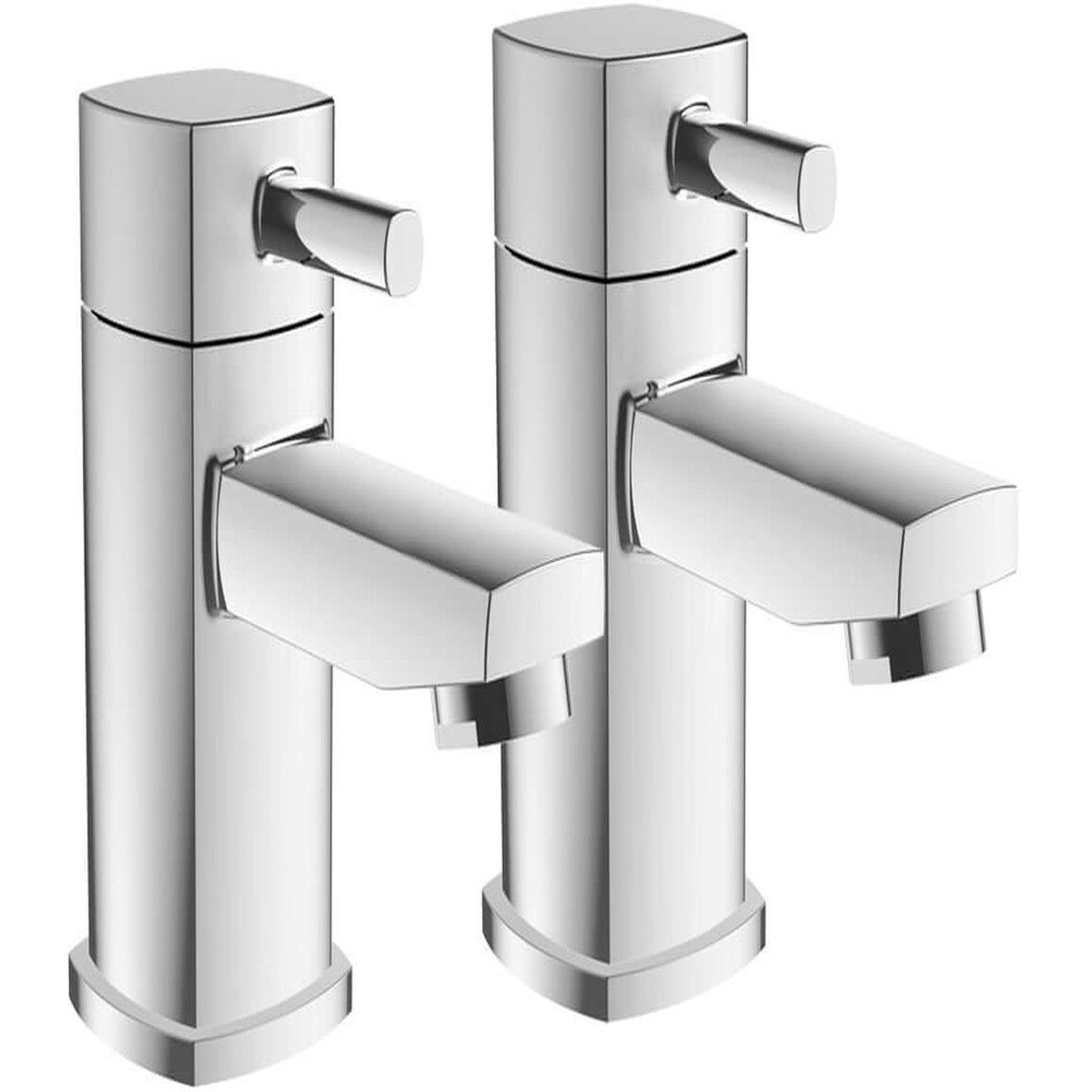 Celeste Toulouse Bath Taps - Chrome