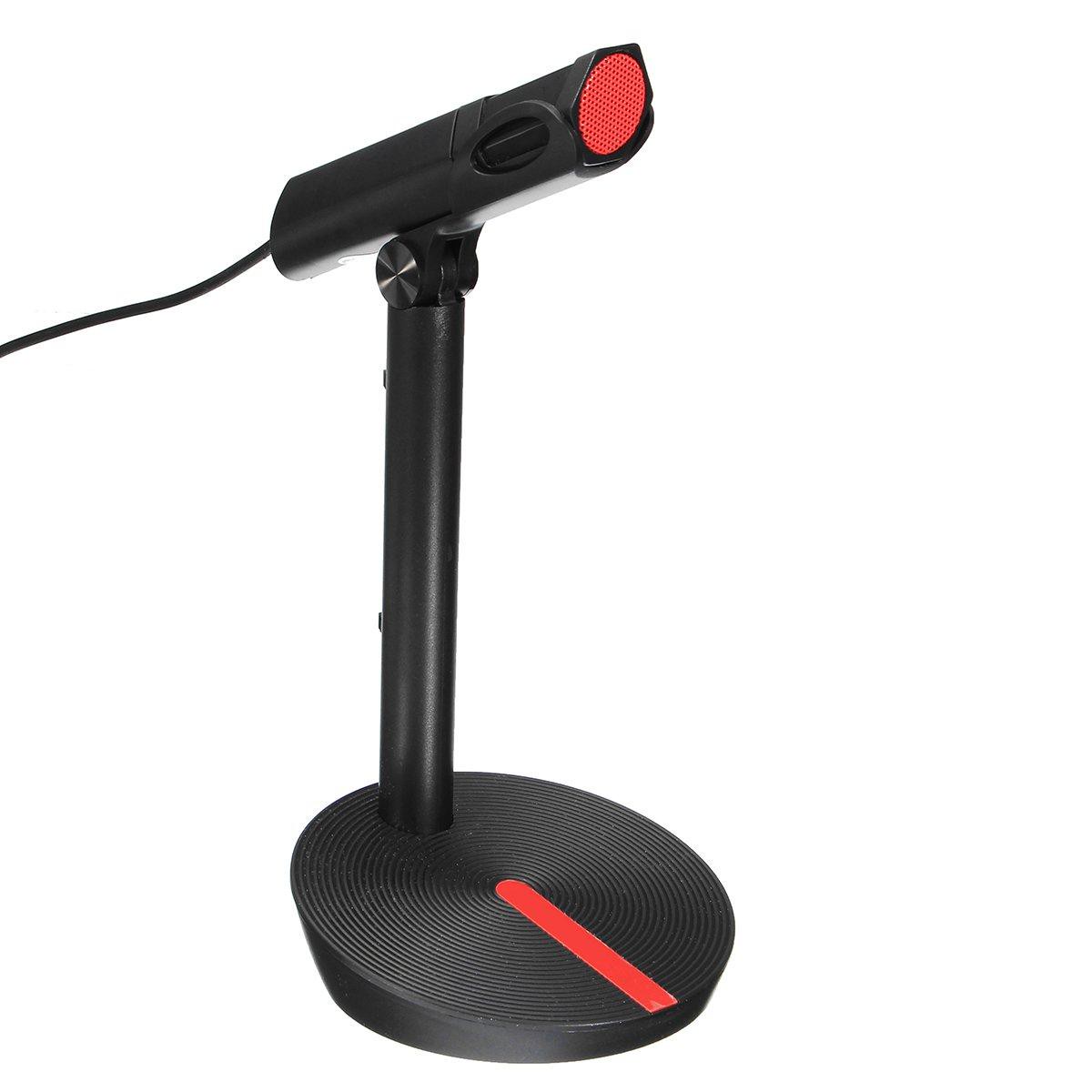 Desktop Condenser Microphone Kit with Stand for Live Gaming and Song Recording