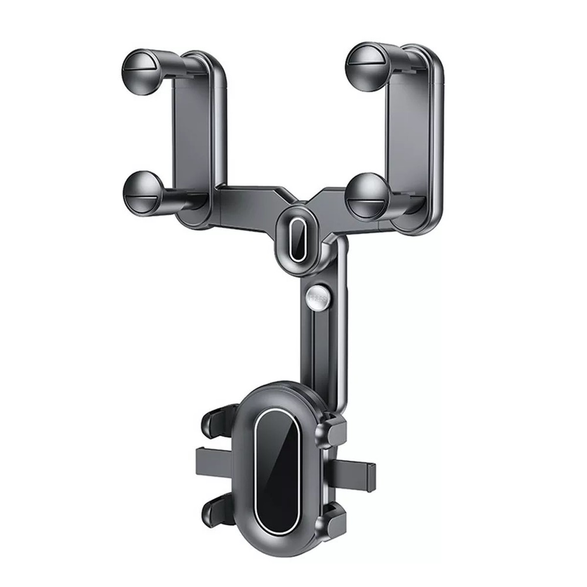 Retractable Car Phone Holder with 360 Rotation 8211 Rearview Mirror Mount