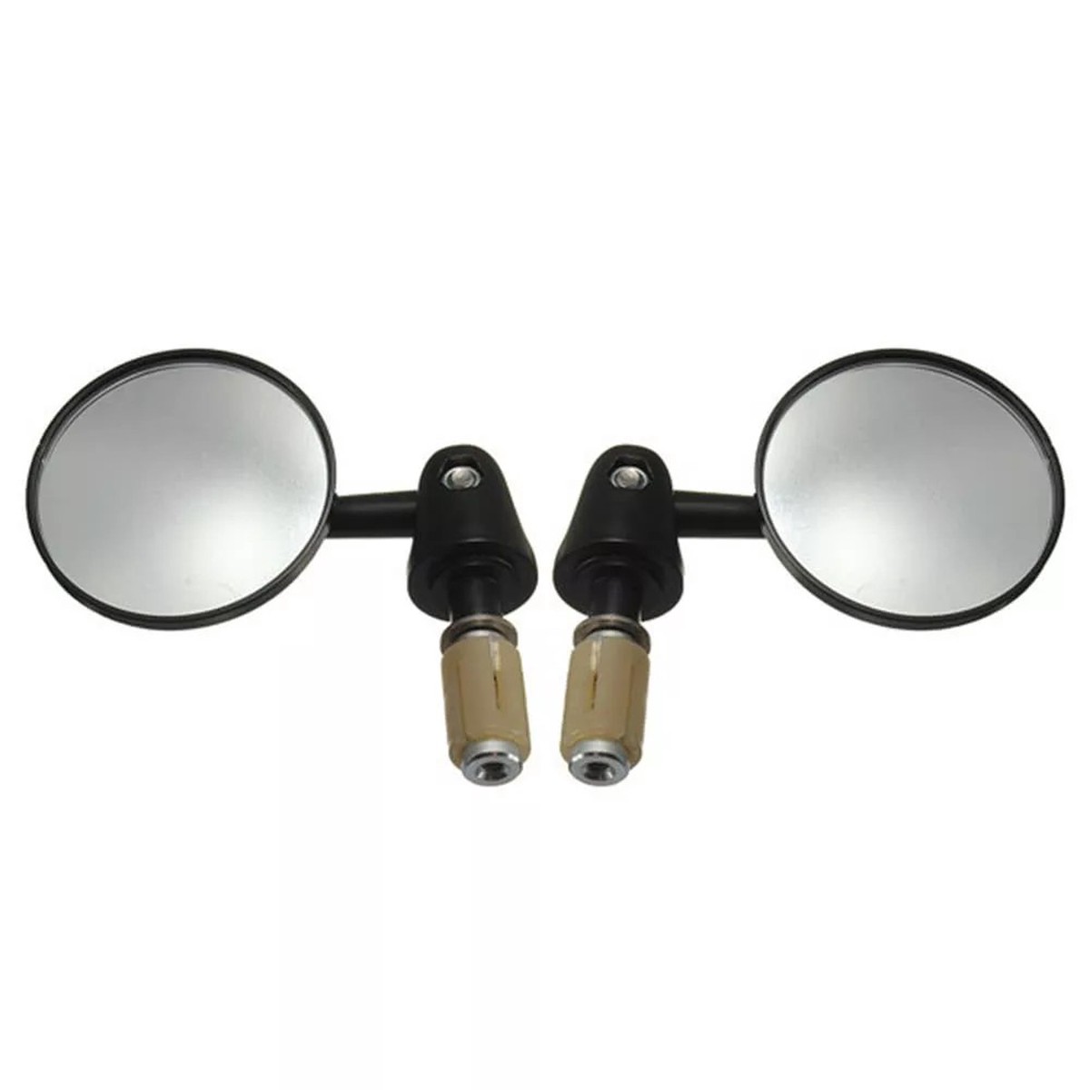 Rotatable 038 Collapsible Aluminum Motorcycle Mirror 8211 Universal Round Design for 788243 Handlebar