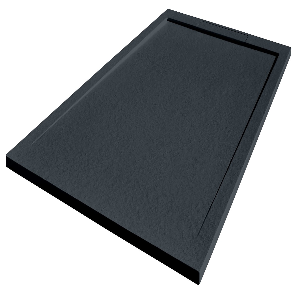 Tissino Giorgio Lux Rectangle Shower Tray - 1700Mm X 800Mm - Graphite Slate