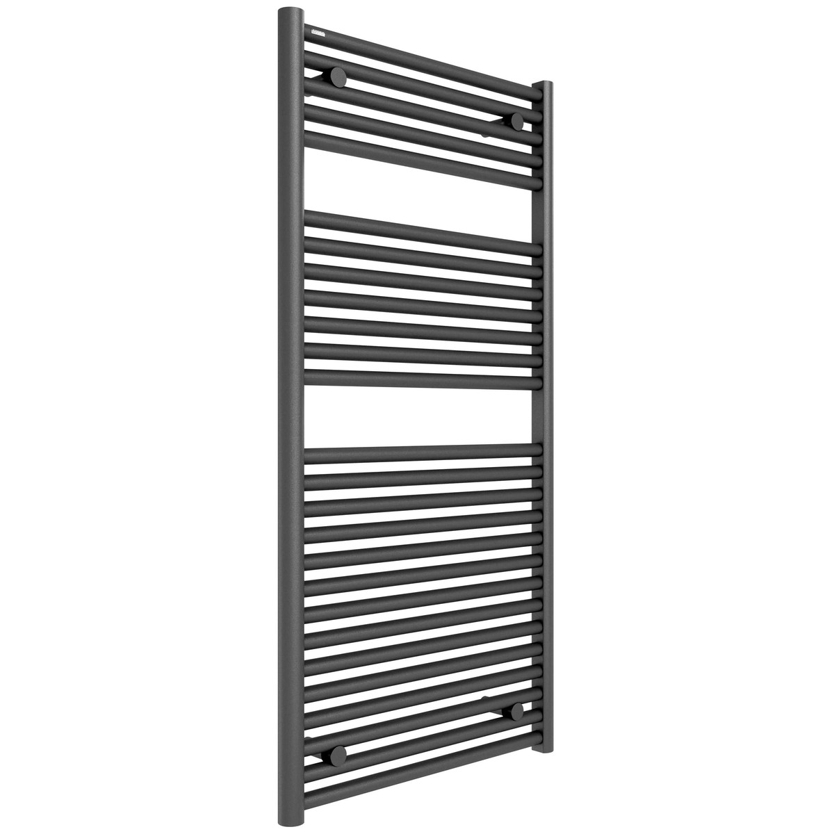 Tissino Hugo2 1652Mm(H) X 600Mm(W) Electric Towel Radiator - Anthracite