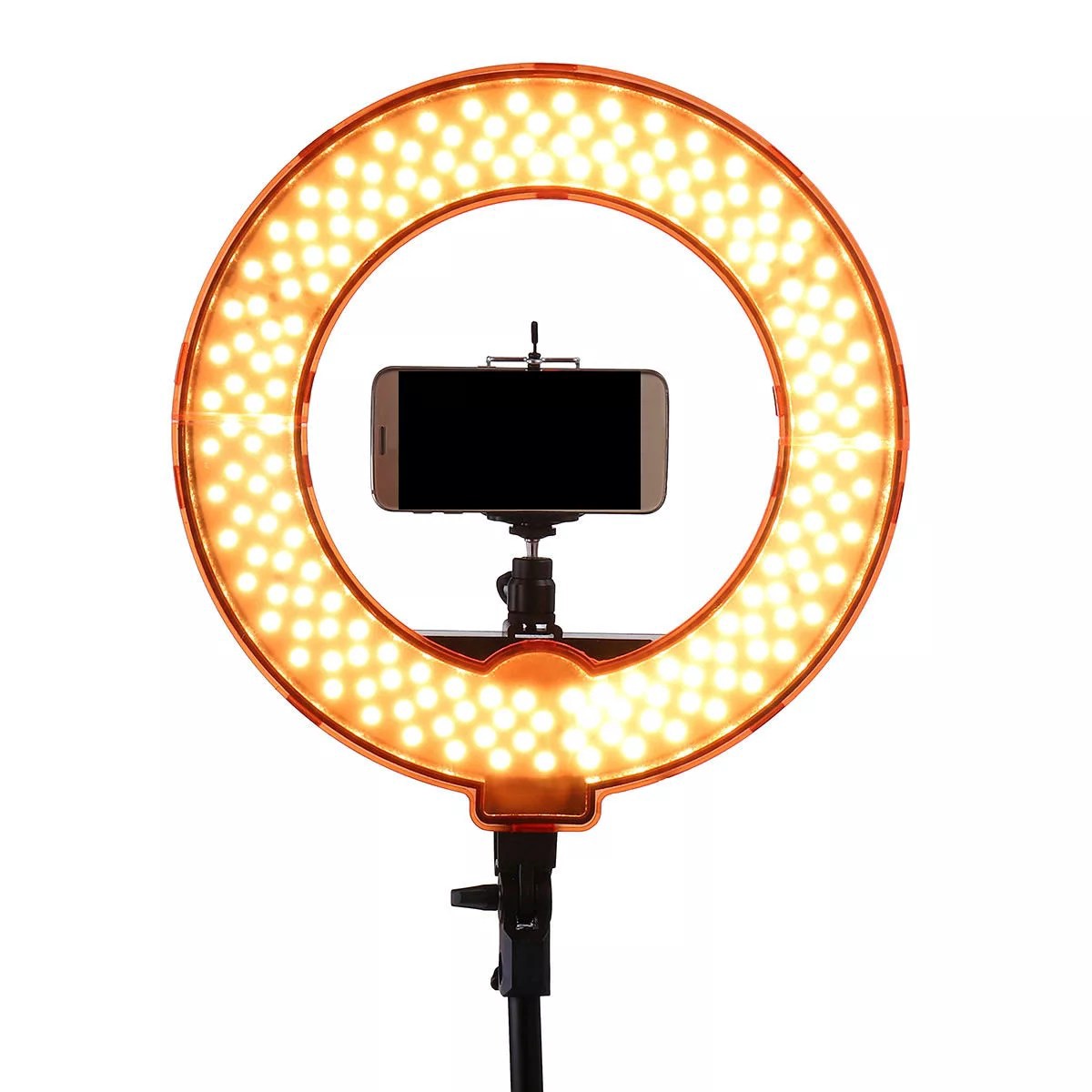 12-Inch Dimmable LED Ring Light with Tripod Stand for Live Streaming