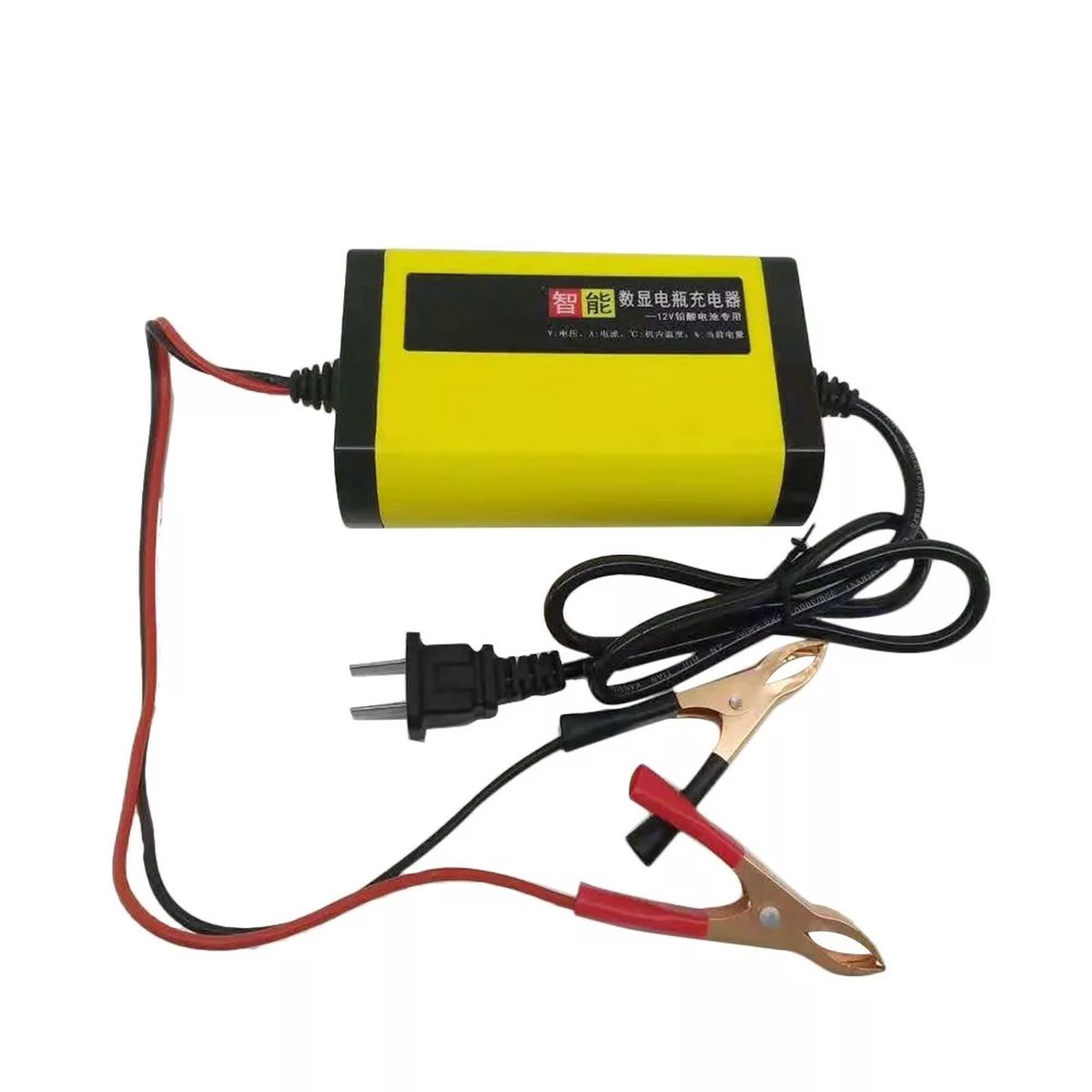 12V Automatic Battery Charger for Cars and Motorcycles