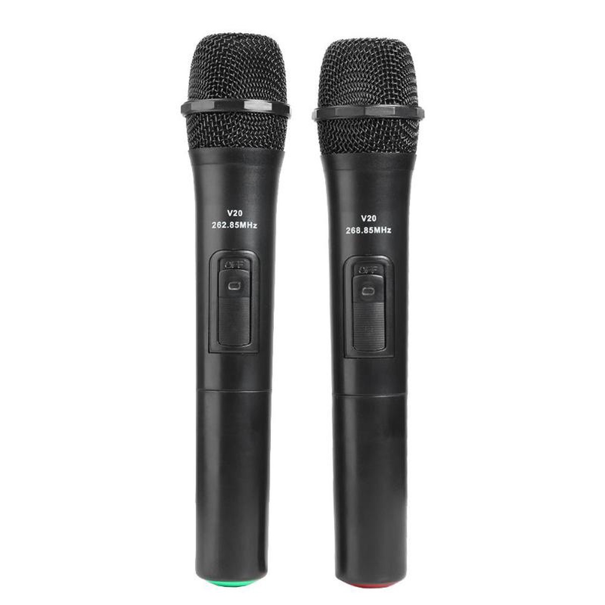 2PCS Handheld Wireless Microphone 8211 Cordless Mic Device