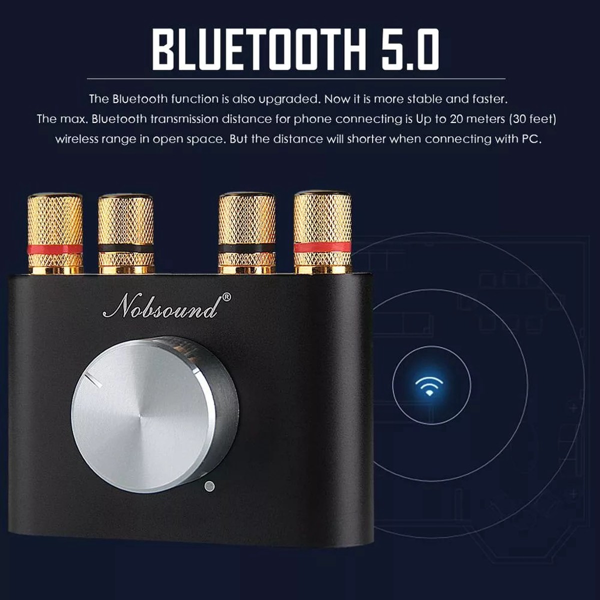Bluetooth Digital Mini Amplifier Amp