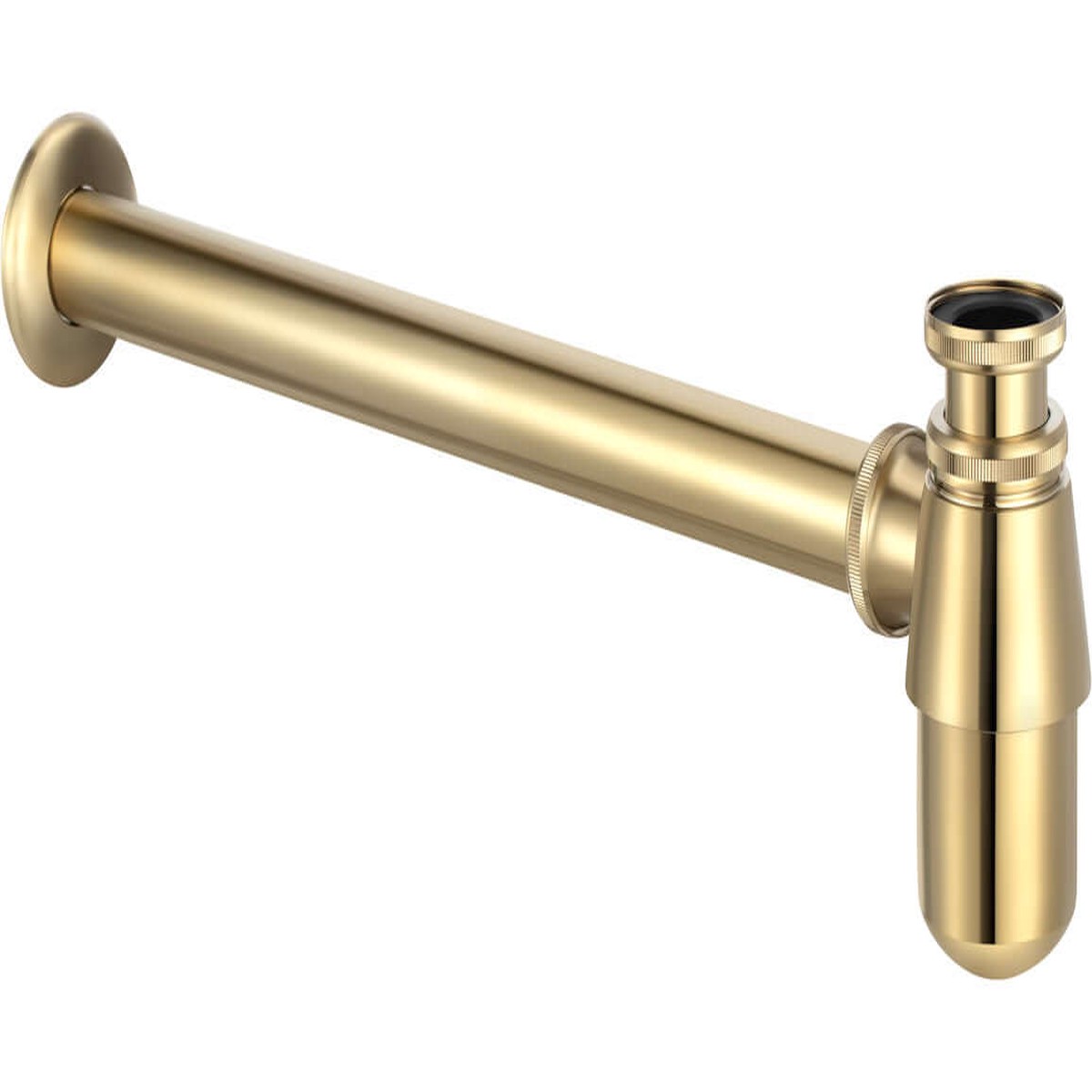 Celeste Bottle Trap - Brushed Brass