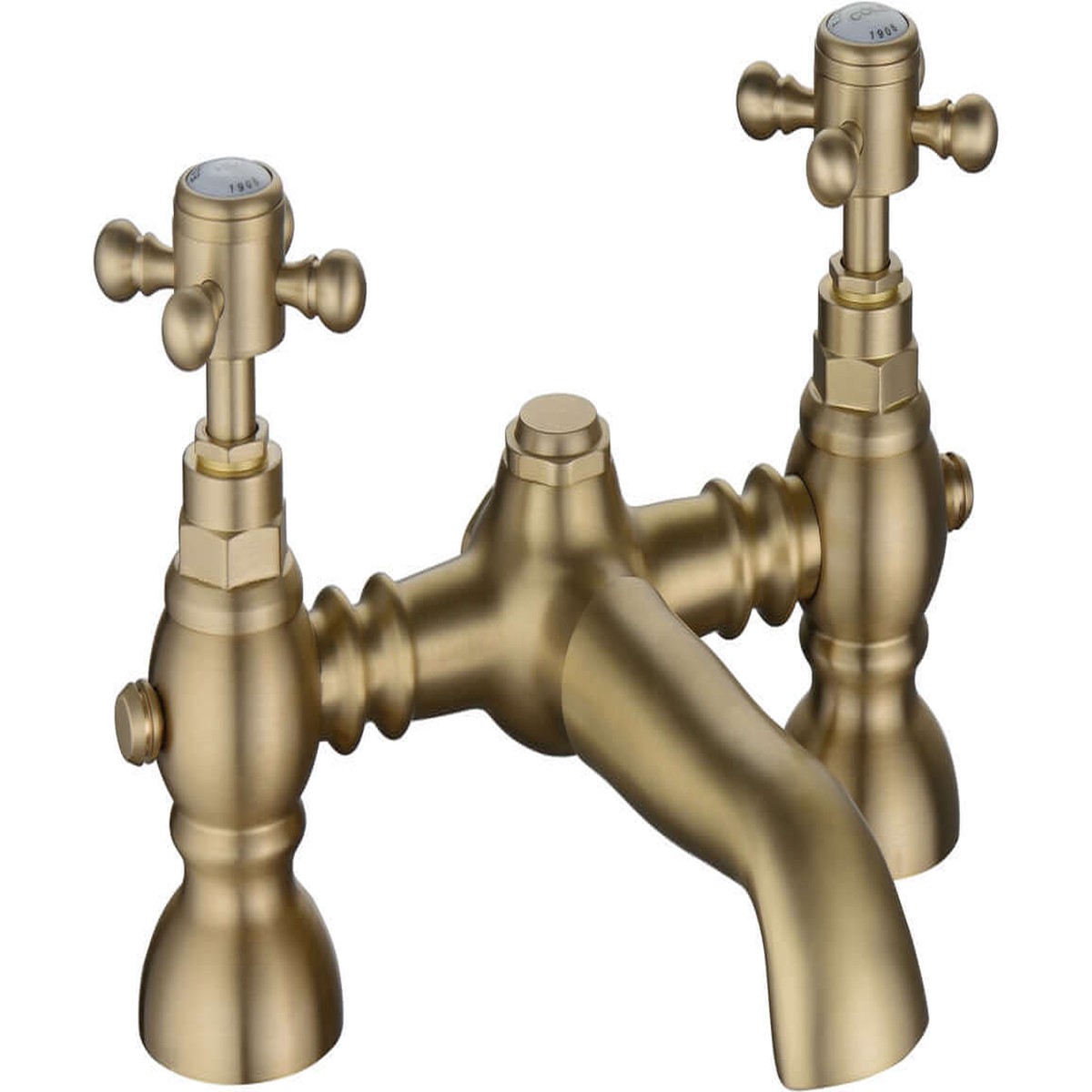 Celeste Burneville Bath Filler - Brushed Brass