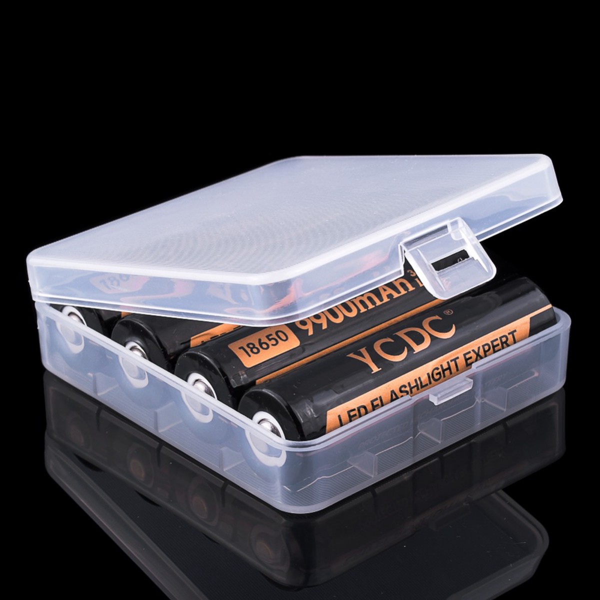 Compact Battery Storage Holder Containers