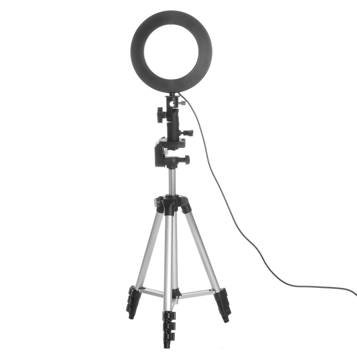 Dimmable LED Ring Light with Tripod 8211 Ideal for YouTube Makeup Selfies