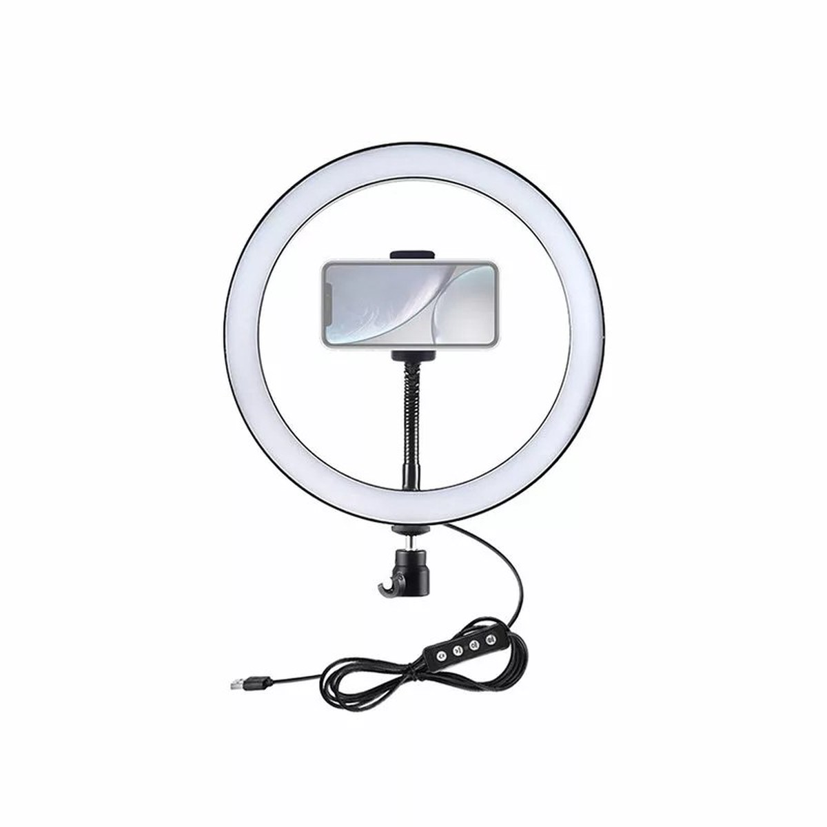 Dimmable LED Ring Light with Tripod Mount by PULUZ 8211 Ideal for Vlogging Broadcasting 038 Live Streaming