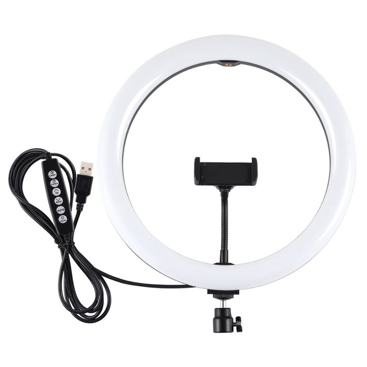 Dimmable RGBW LED Ring Light by PULUZ 8211 Ideal for Photography and Vlogging