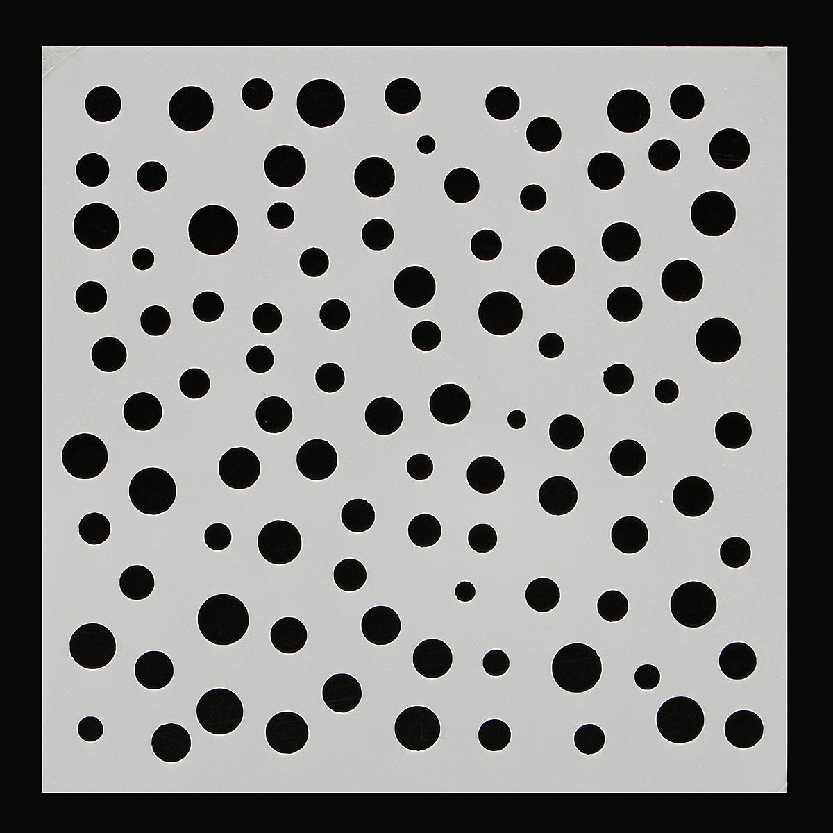 DIY Scrapbook Album Stencils 8211 Dot Star Heart Rose Sakura Designs