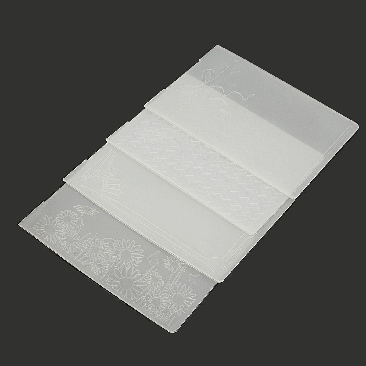 Embossing Folder Templates for Scrapbooking and Card Crafts
