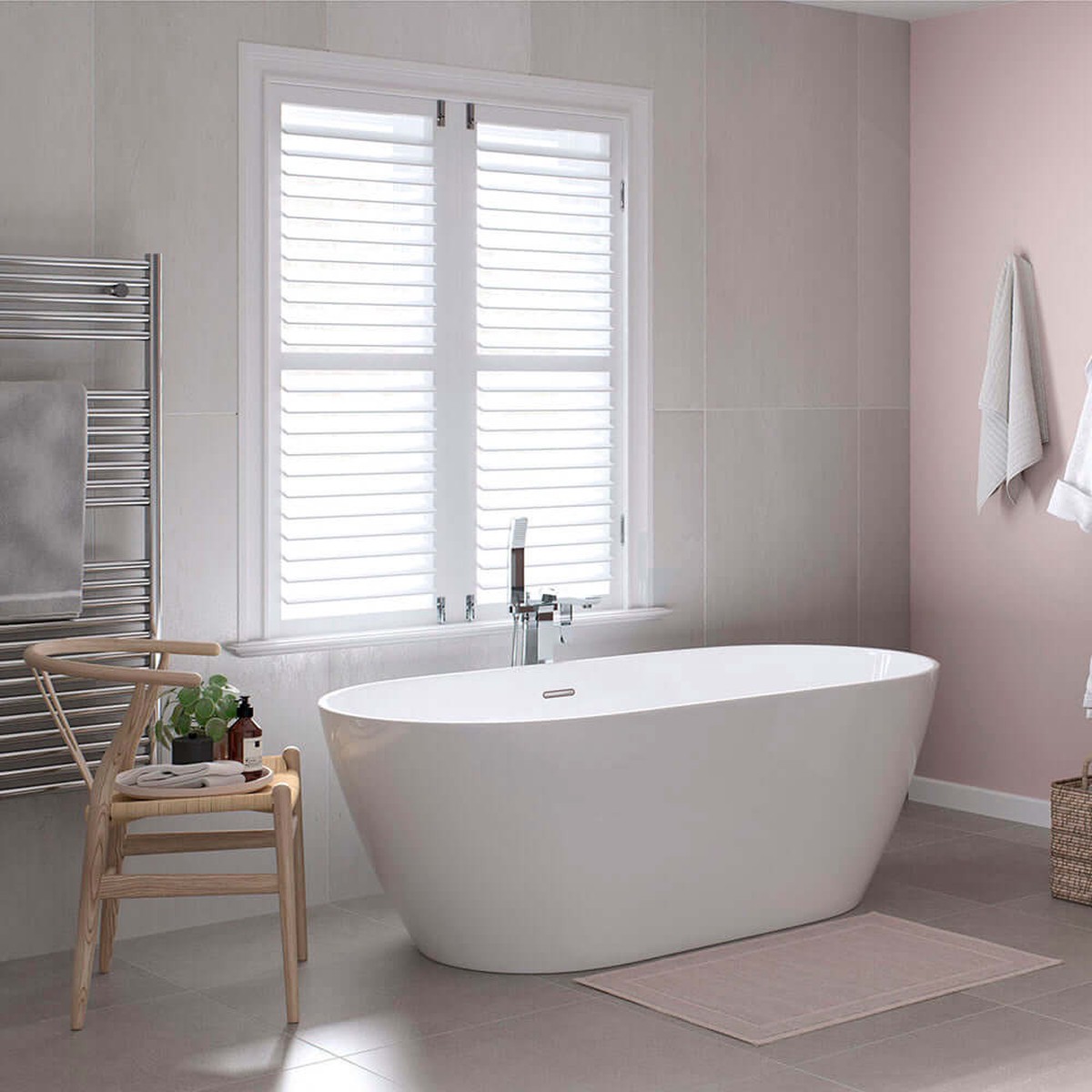 Tissino Angelo Acrylic Freestanding Bath 1500Mm X 750Mm - White