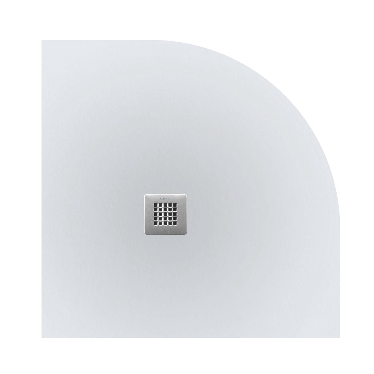 Tissino Giorgio2 Quadrant Offset Shower Tray - Left - White Slate - 1200Mm X 800Mm