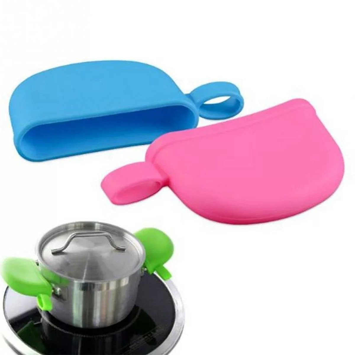 2-Piece Set Premium Silicone Pot Holders