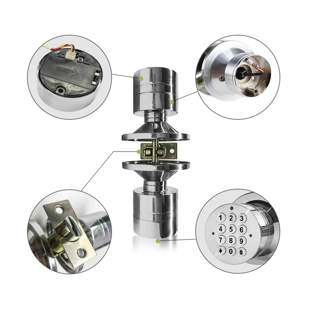 Electronic Keyless Door Lock System