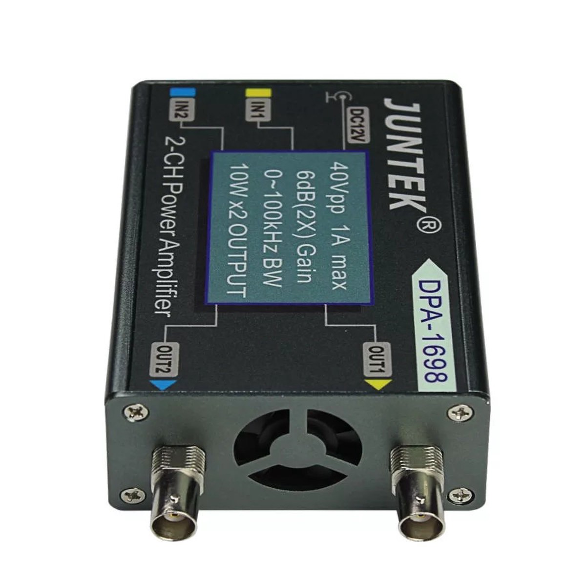 High Power Dual Channel DDS Function Signal Generator with Amplifier