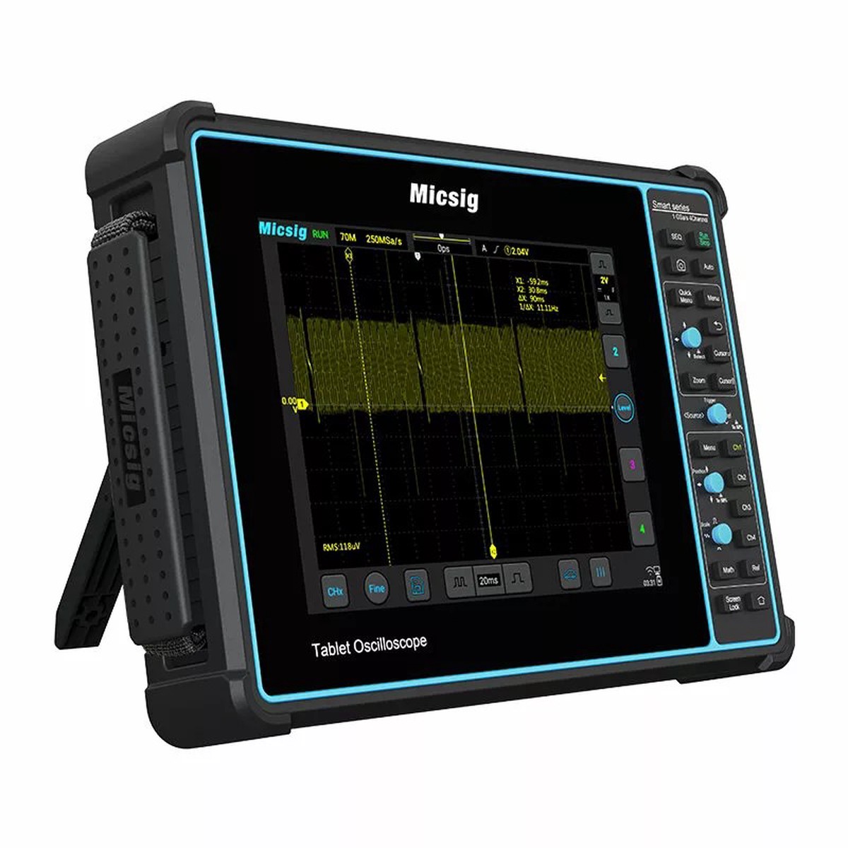 Micsig SATO1004 Automotive Tablet Oscilloscope 4 Channels 100MHz 1GSas