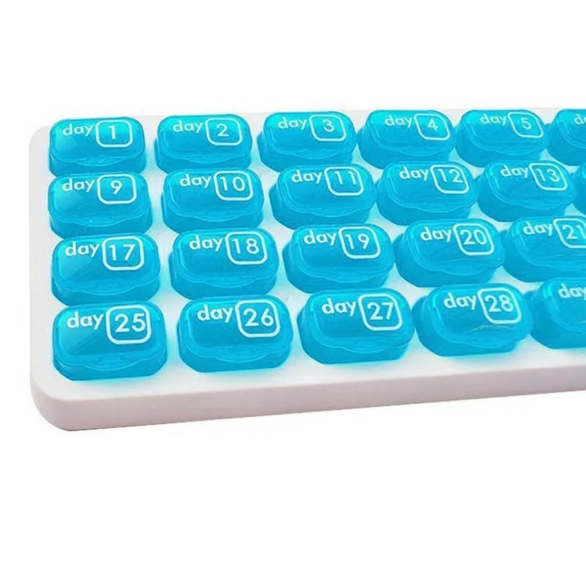 Monthly Medication Pill Organizer and Dispenser for Health Management