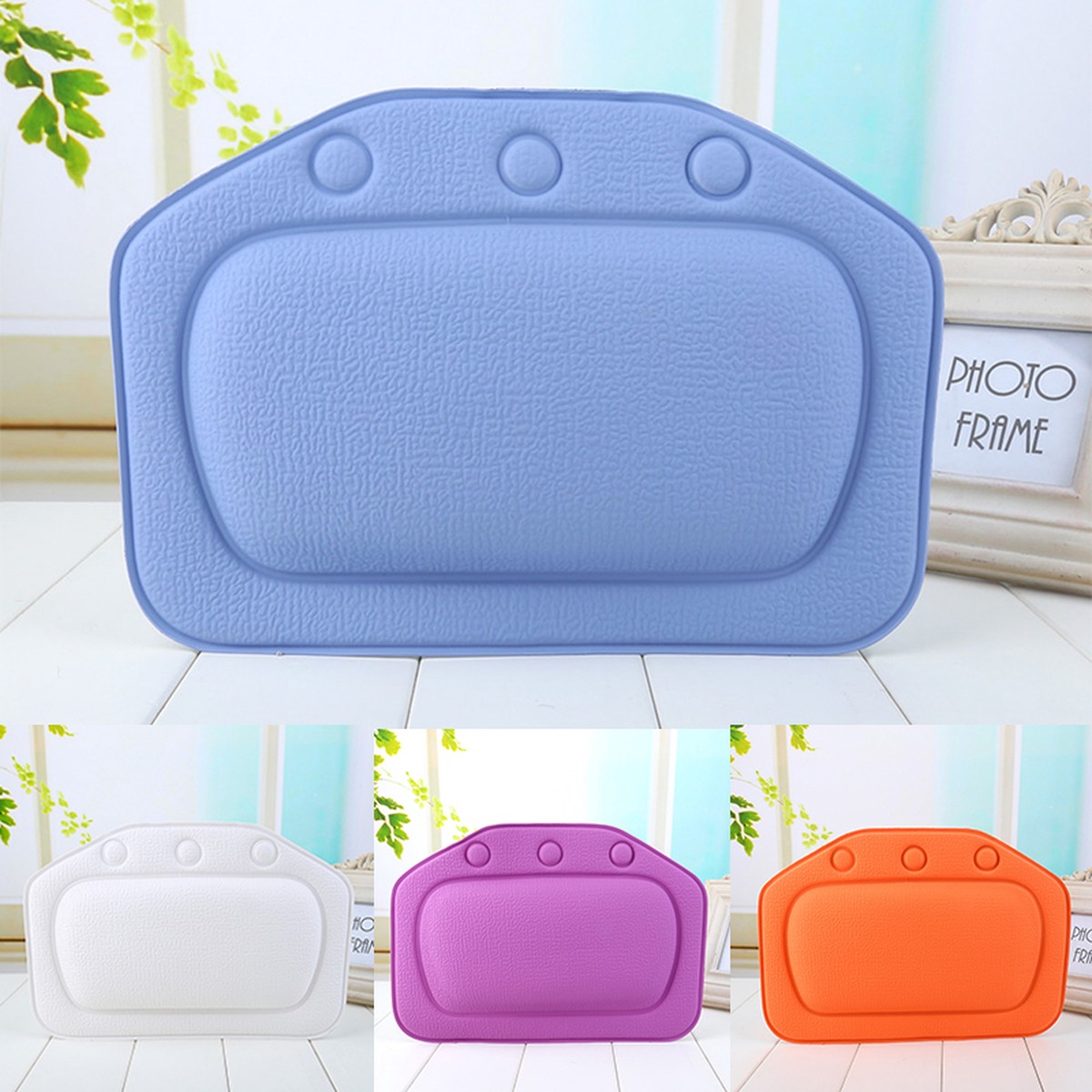 Neck and Headrest Bath Pillow Cushion