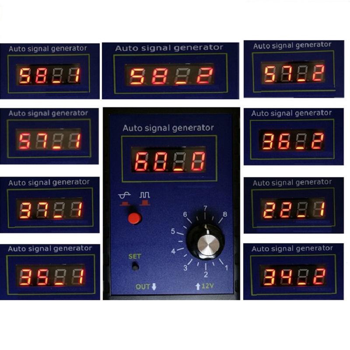 Portable Car Signal Simulator Hall Sensor and Crankshaft Position Meter
