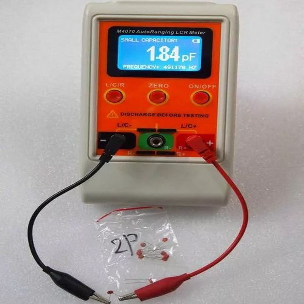 Professional Handheld LCR Meter for Capacitance and Inductance