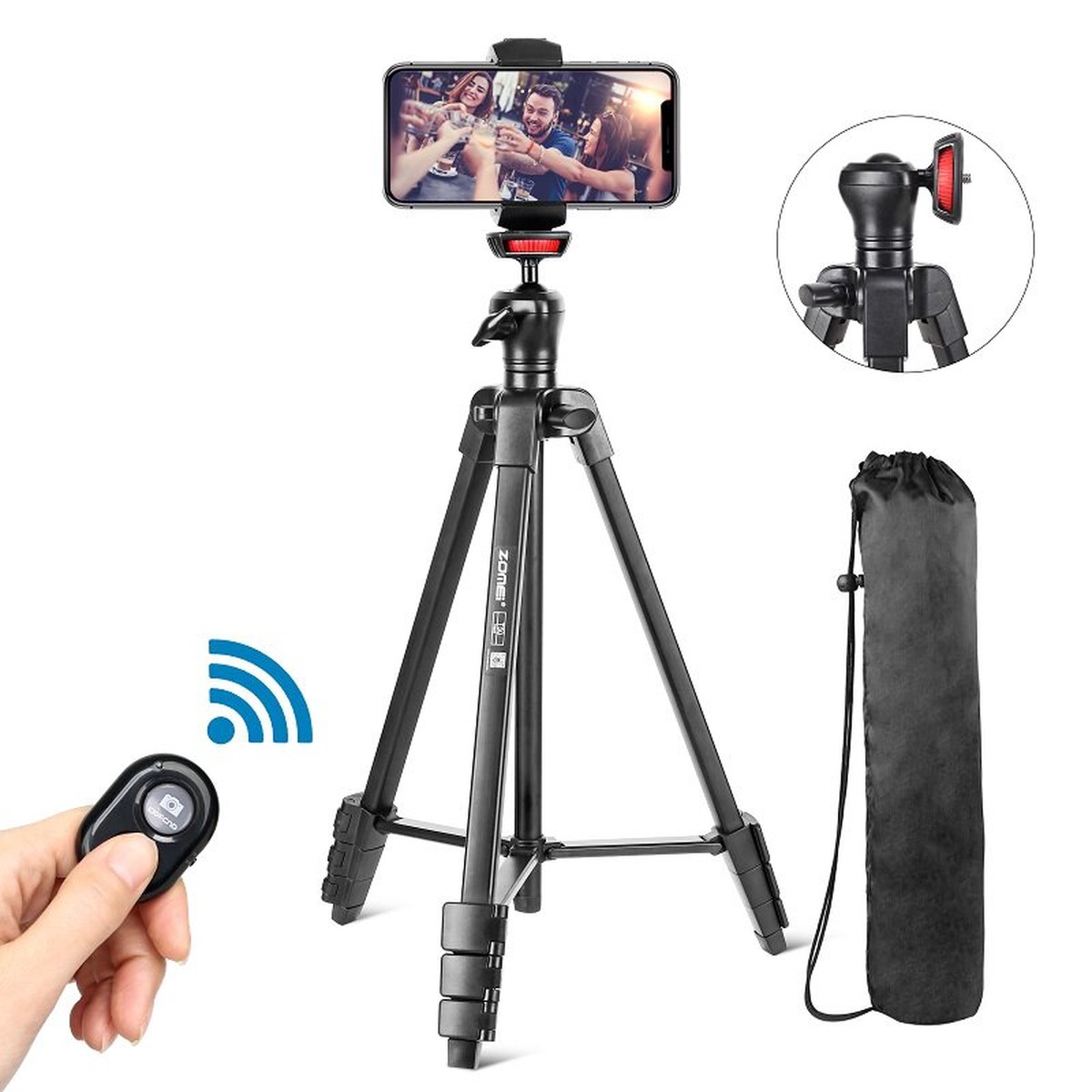 ZOMEi T50 Compact Selfie Tripod 8211 Perfect for Travel 038 Video