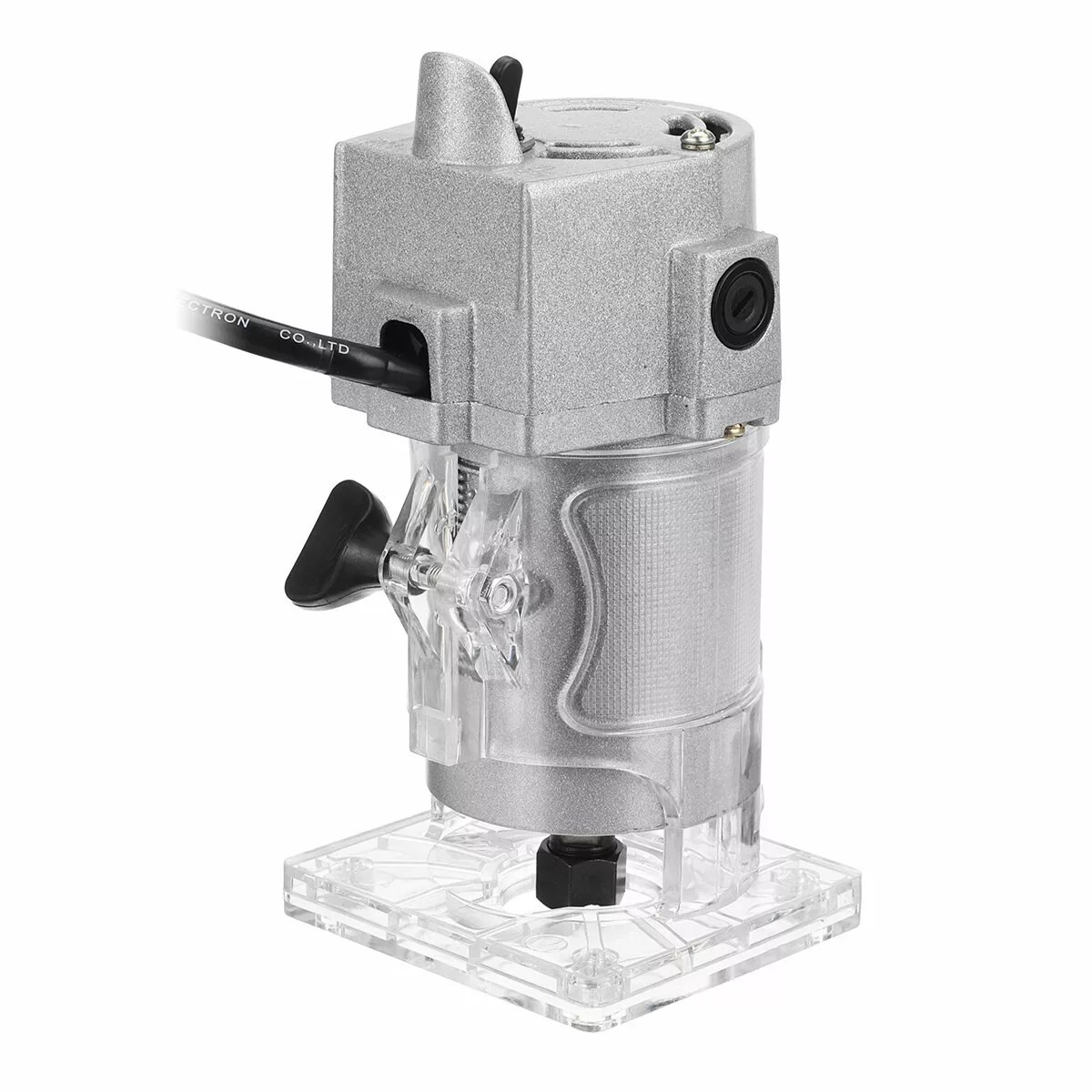 800W Electric Hand Trimmer Aluminum Body 14 Inch Corded Palm Router