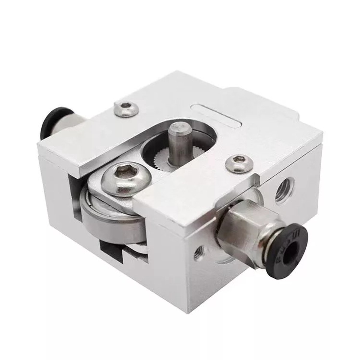 All-Metal 175mm Bulldog Extruder for DIY Reprap 3D Printer Blue Compatible with J-head MK8 Remote Proximity