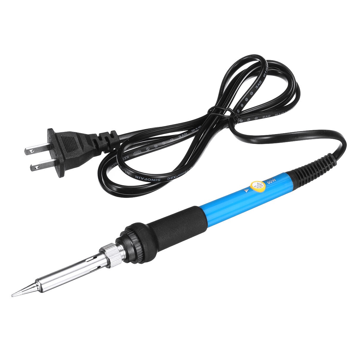 Digital Soldering Iron Pen Set with Adjustable Temperature and Welding Tips