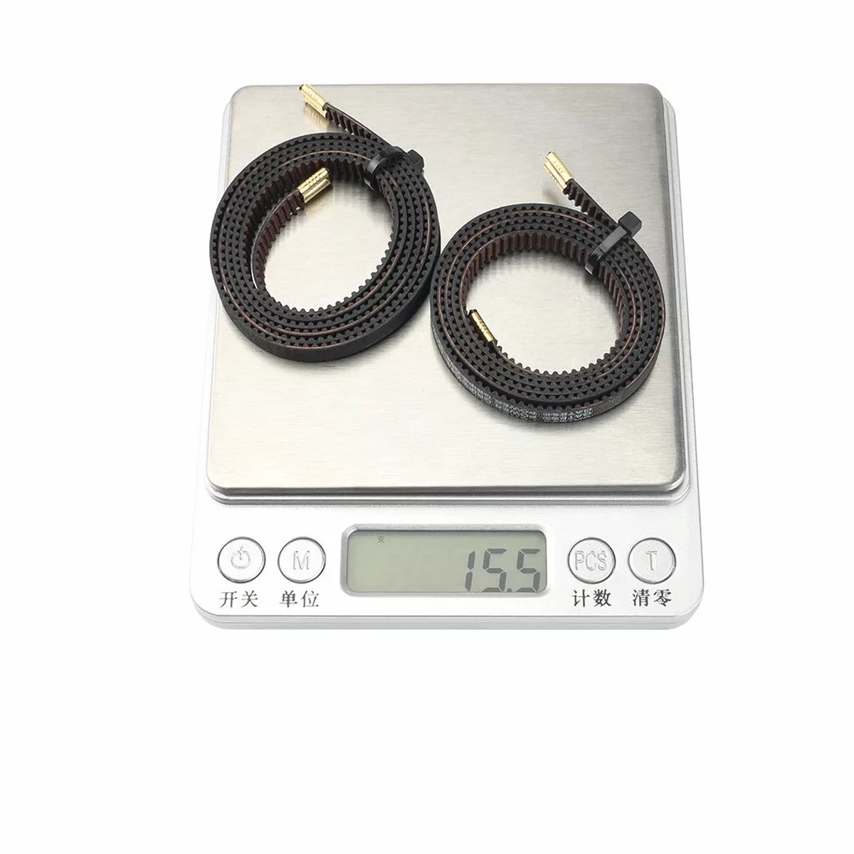 Gates 2GT-6mm Ender-3 v2 Rubber Timing Belt for X-axis 038 Y-axis Open Gear Cotter for 3D Printer Accessories