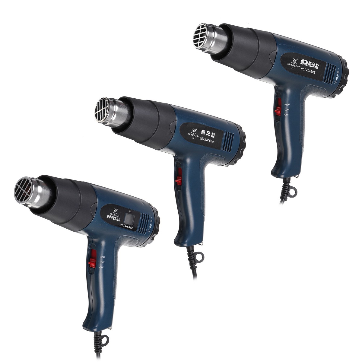 Industrial Plastic Welding Torch and Heat Shrinkable Hair Dryer