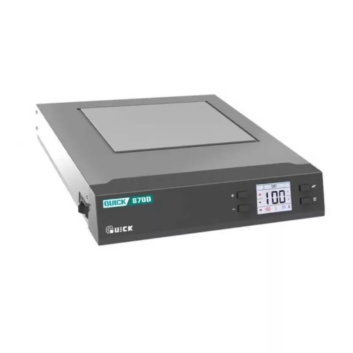 Quick 870D Preheating Plate 800W 230V Aluminum Surface PID Digital Control LCD Display