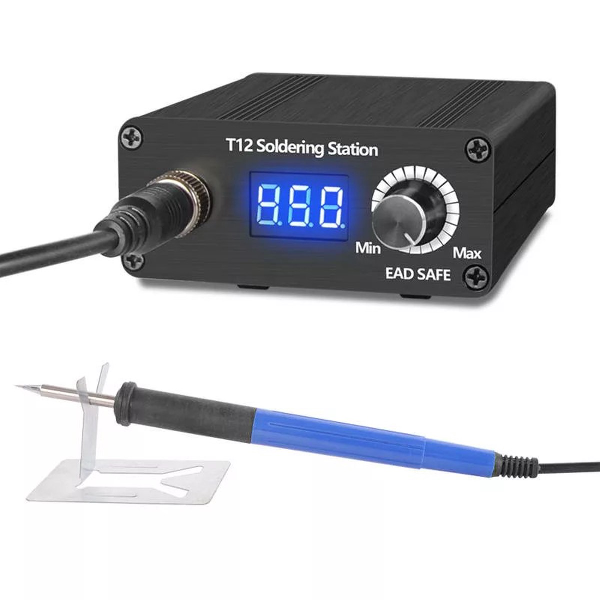 Quick-Heating LED Soldering Station with 9501 Handle Ideal for Electronic Welding