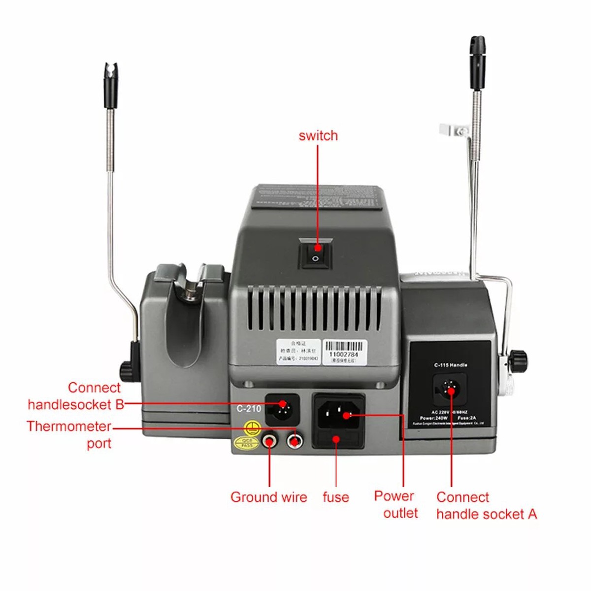 SUGON-T3602 Two-in-One Welding Platform with Dual JBC Soldering Heads