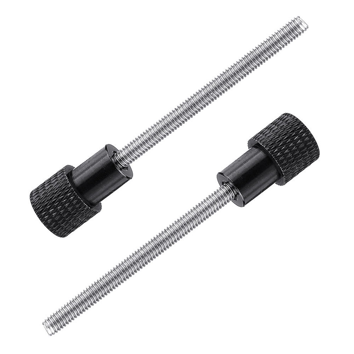 2-Pack 55 inch M4 Release Groove Feed Trough Screws for Light Curing 3D Printer