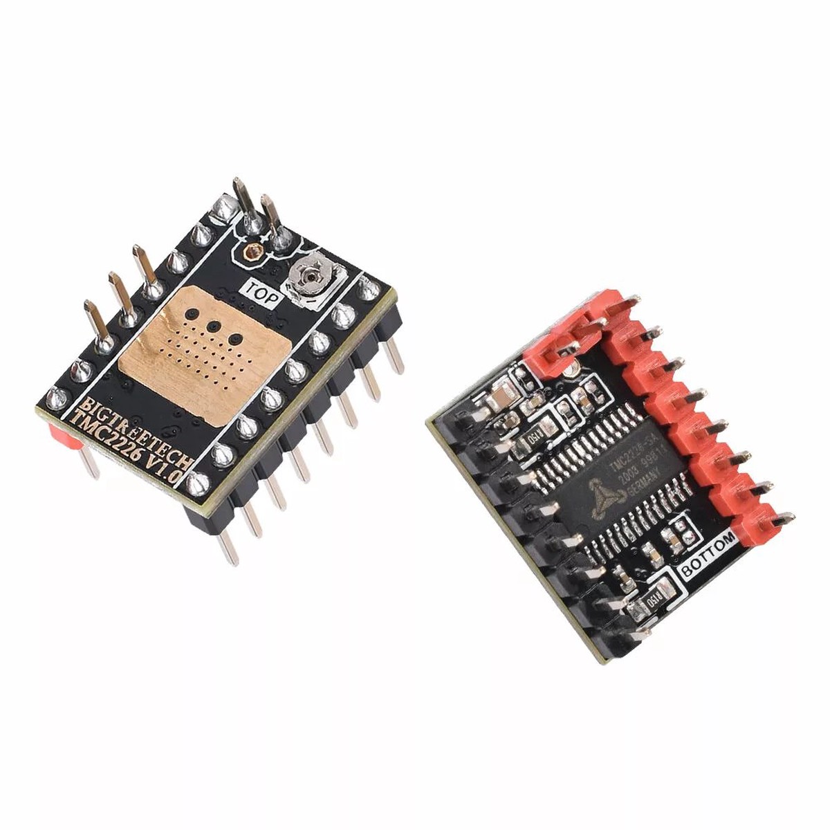 BIGTREETECH TMC2226 V10 Ultra-Quiet 28A Stepper Motor Driver for SKR V13V14 Turbo Board CR-10 Ender-3 3D Printer Parts with UART Functionality